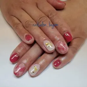 4月の定額ネイル(ニュアンス)