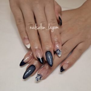 ハイビスカス×デニム