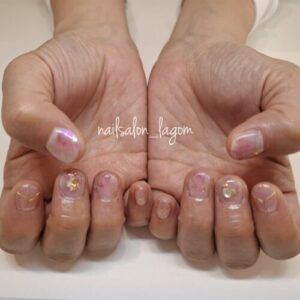 11月の定額ネイル(インクニュアンス)