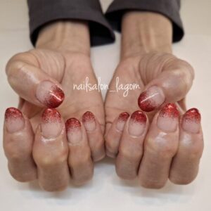 ラメグラデーション