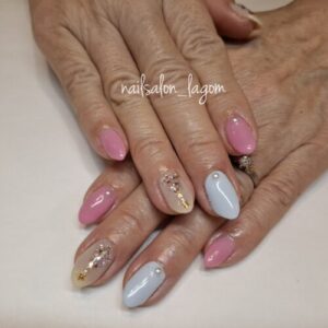 12月の定額ネイル(リース×ツリー)