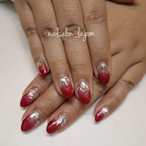 限定ネイル(ギャラクシーグラデ)