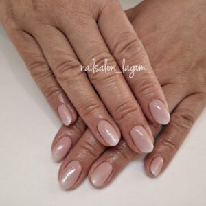 限定ネイル(グラデーション＆ミラー)