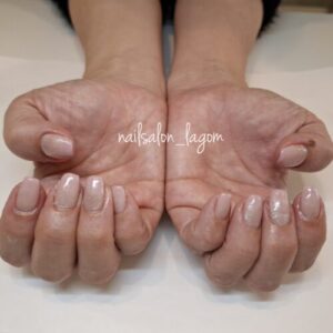 3月の定額ネイル(カラー＆マググラデ)