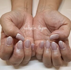 限定ネイル(グラデ＆グロッシー)