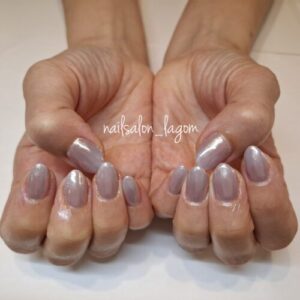 限定ネイル(グラデ＆グロッシー)