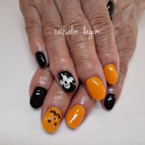 ハロウィーンネイル